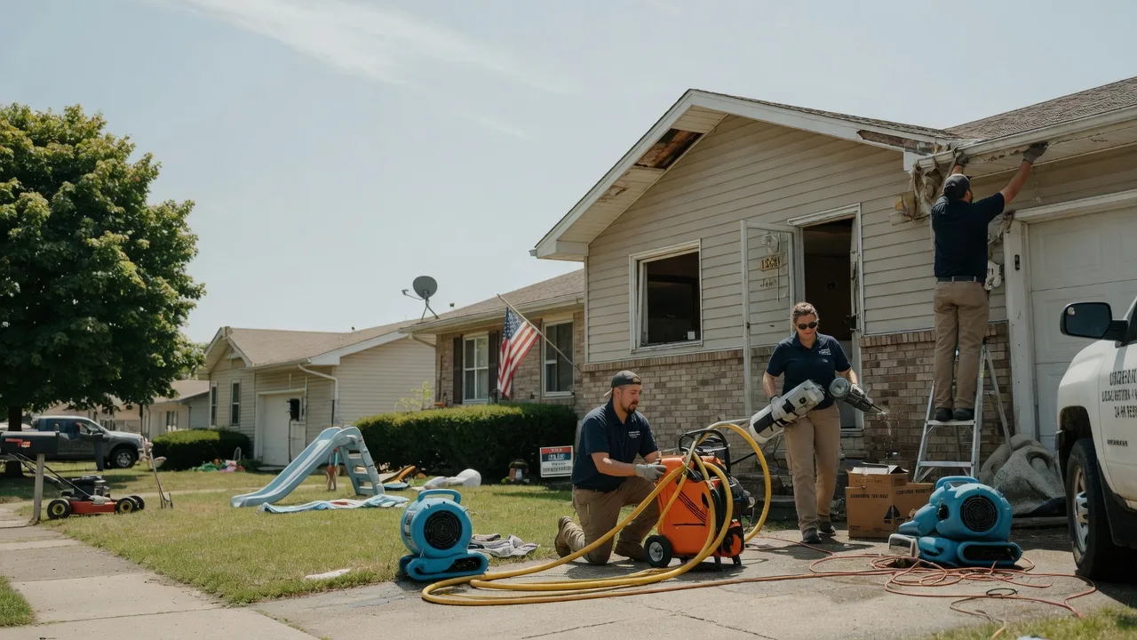 Water Damage Restoration in Sterling, PA near me